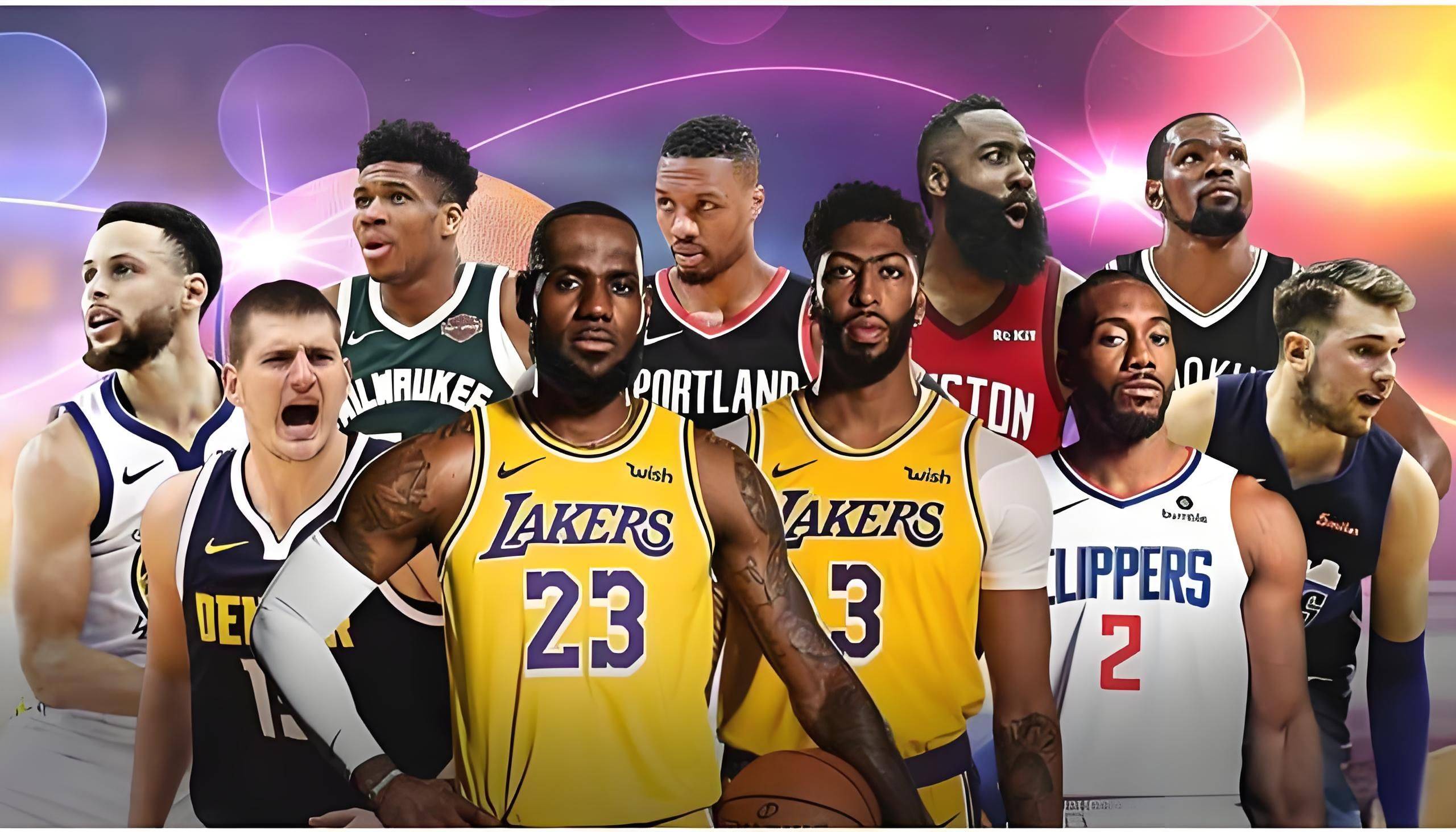 掘金半场4人得分上双，约基奇10分6助攻4篮板（半场结束掘金四人上双，约基奇10分6助4板）